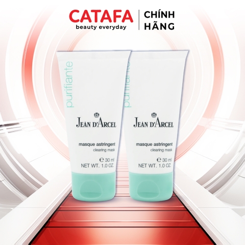 Combo 2 J12 Mặt nạ giúp làm sạch, giảm dầu và giảm đỏ da Clearing Mask - Jean d'Arcel