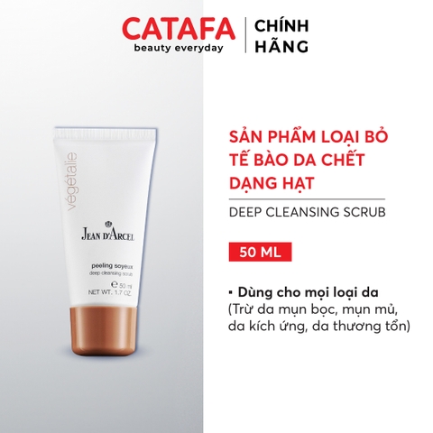 J135 Kem loại bỏ tế bào da chết Deep Cleansing Scrub - Jean d'Arcel