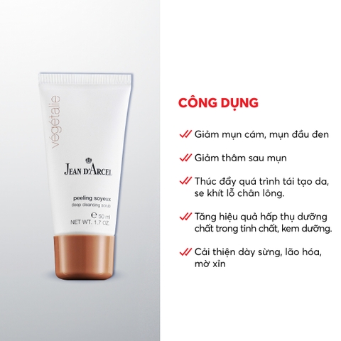 Combo 2 J135 Kem loại bỏ tế bào da chết Deep Cleansing Scrub - Jean d'Arcel