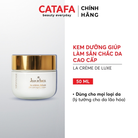 J152 Kem dưỡng De Luxe giúp giảm nhăn và chảy xệ da La Crème De luxe - Jean d'Arcel