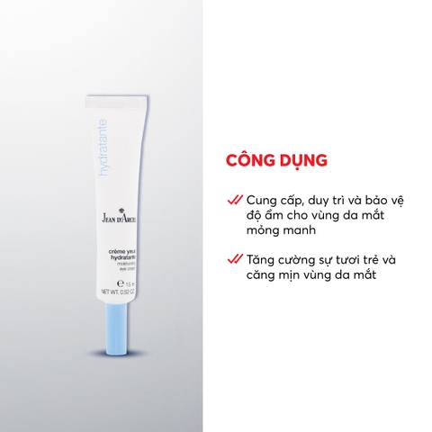 J157 Kem dưỡng ẩm da vùng mắt Moisturizing Eye Cream - Jean d'Arcel