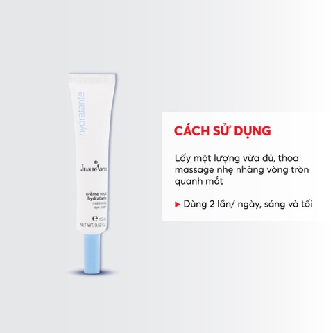 J157 Kem dưỡng ẩm da vùng mắt Moisturizing Eye Cream - Jean d'Arcel