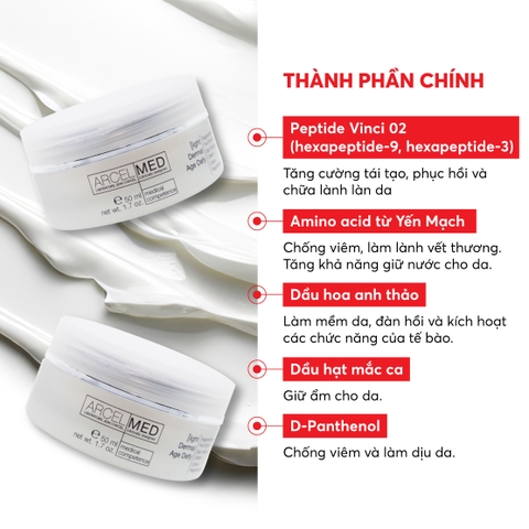 J19 Kem dưỡng ẩm, làm dịu và giảm khô da Dermal Age Defy (Light) - Jean d'Arcel