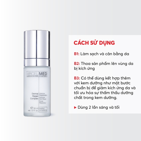 J20 Tinh chất dưỡng ẩm, làm dịu da nhạy cảm  Dermal Repair Complex - Jean d'Arcel