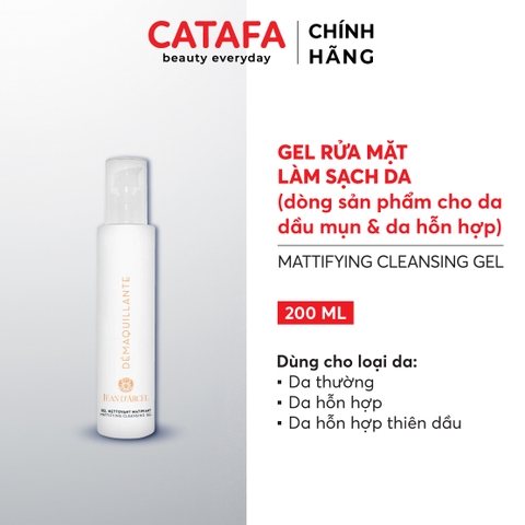 J225 Gel giúp làm sạch da Mattifying Cleansing Gel - Jean d'Arcel