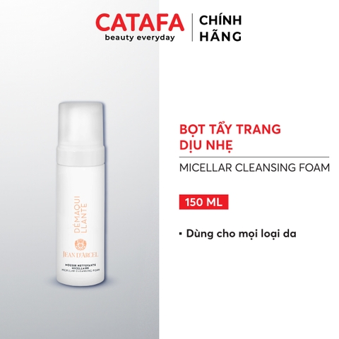 J227 Bọt tẩy trang Micellar Cleansing Foam - Jean d'Arcel