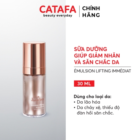 J92 Sữa dưỡng giúp giảm nhăn và săn chắc da Emulsion Lifting Immédia - Jean d'Arcel
