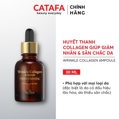 T29 Tinh chất collagen giúp giảm nhăn và săn chắc da Wrinkle Collagen Ampoule - The Skin House