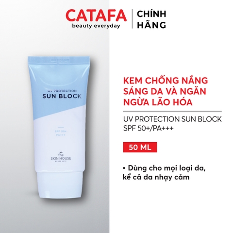 T44 Kem chống nắng UV Protection Sun Block (SPF 50+/PA+++) - The Skin House