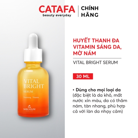 T59 Tinh chất giúp sáng mịn da và giảm nếp nhăn Vital Bright Serum - The Skin House
