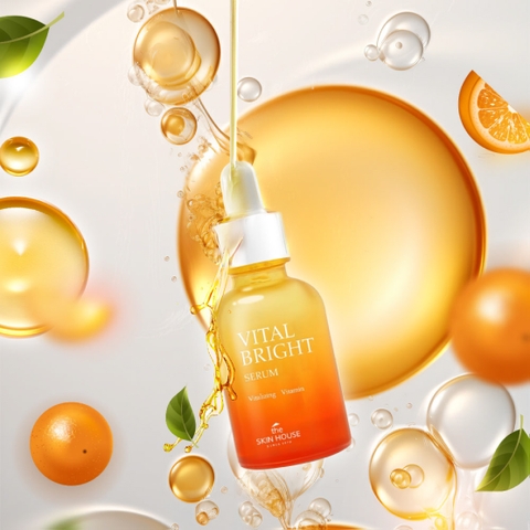 T59 Tinh chất giúp sáng mịn da và giảm nếp nhăn Vital Bright Serum - The Skin House