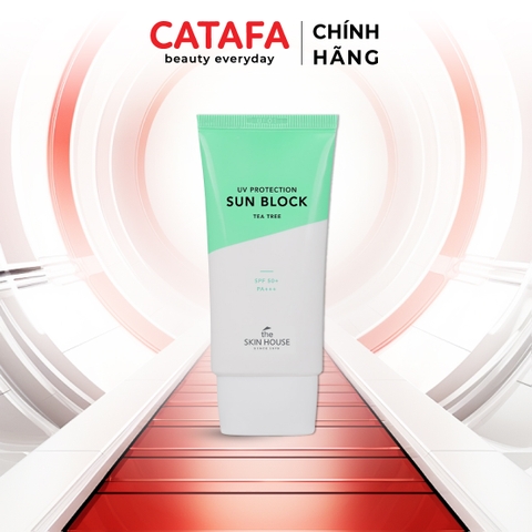 T61 Kem chống nắng UV Protection Sun block TeaTree (SPF50+, PA+++) - The Skin House