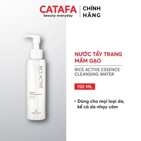 T67 Nước tẩy trang Rice Active Essence Cleansing Water - The Skin House