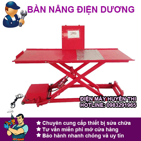 BÀN NÂNG ĐIỆN XE MÁY (DƯƠNG)
