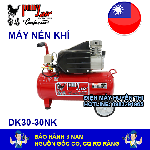 MÁY NÉN KHÍ PONY ĐÀI LOAN DK30-30NK
