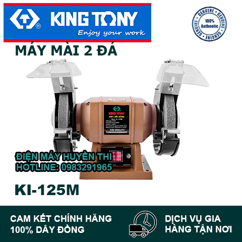 Máy mài 2 đá KINGTONY KI-125M