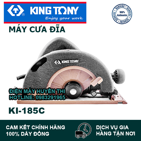 Máy cưa đĩa KINGTONY KI-185C
