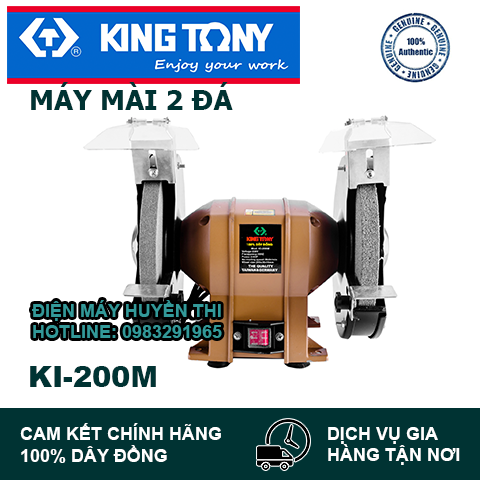 Máy mài 2 đá KINGTONY KI-200M