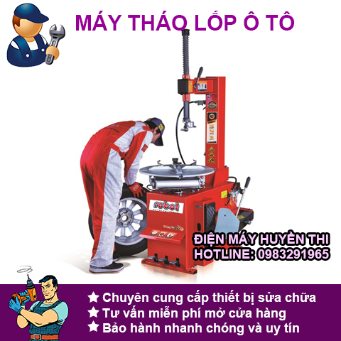 MÁY RA VÀO LỐP Ô TÔ- XE MÁY
