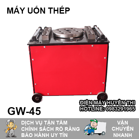MÁY UỐN SẮT THÉP RUILONG GW-45-3KW