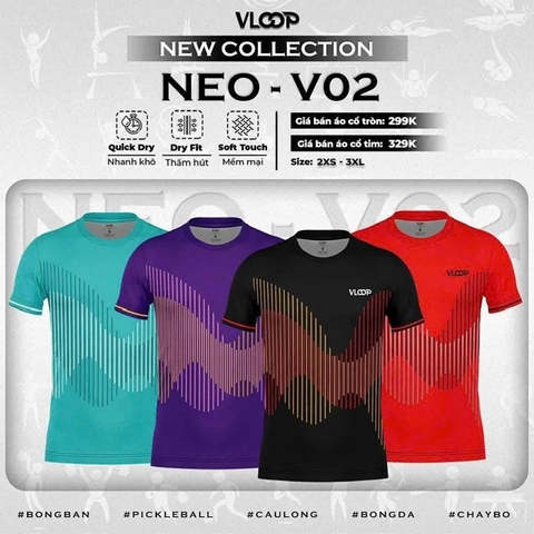 Áo Vloop Neo V02 chính hãng - không cổ