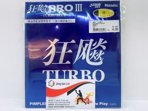 HURRICANE PRO 3 TURBO BLUE