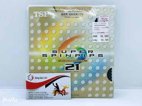 Mặt Gai TSP Super Spinpips 21 nội địa Nhật