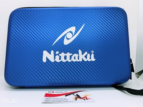 Bao vợt Nittaku vuông cứng Xanh