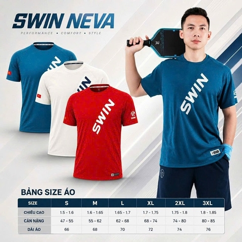 Áo bóng bàn Chính hãng Swin Neva