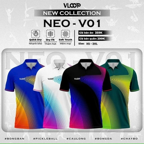 Áo Vloop Neo V01 chính hãng - Có cổ