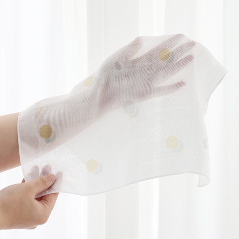 Khăn sữa sợi tre Gauze họa tiết 6chiếc/set