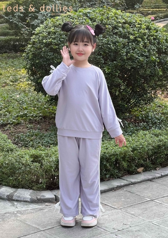 Set bộ bé gái có nơ - TDS2510