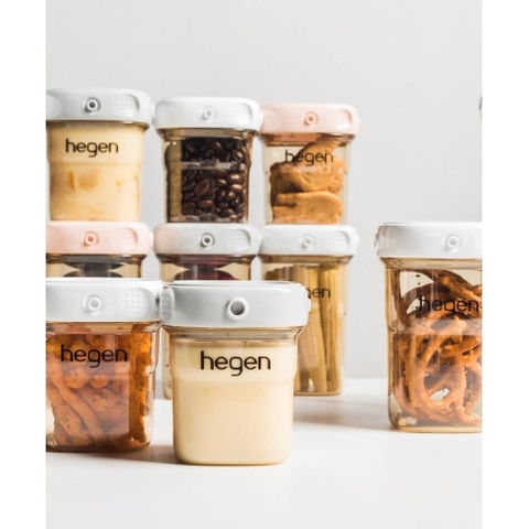 Bình trữ sữa Hegen PPSU 150ml nắp màu trắng