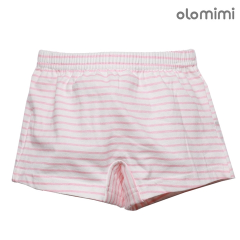 Quần Chip đùi Olomimi bé gái Pink Stripe