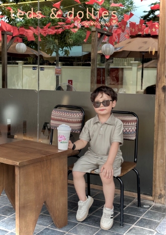 Set bộ bé trai polo - TDS2505