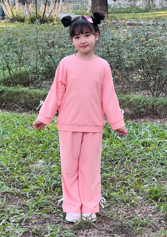 Set bộ bé gái có nơ - TDS2510