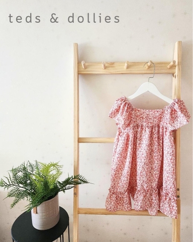 Ted & Dollies Váy hoa có nơ - TDS2308