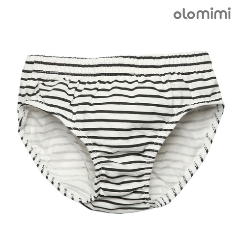 Quần Chip tam giác Olomimi bé trai Black Stripe