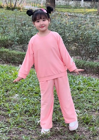 Set bộ bé gái có nơ - TDS2510