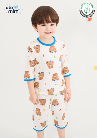 Bộ pijama lửng Olomimi bé trai/bé gái Tammy