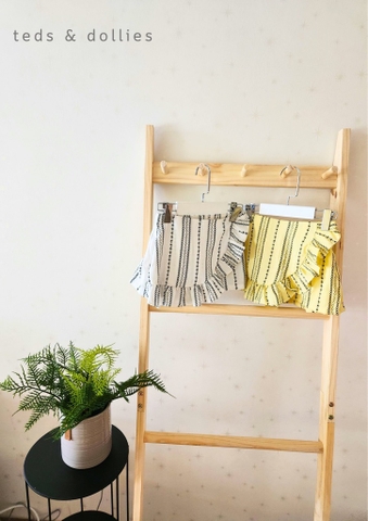 Ted & Dollies Chân váy họa tiết ráp bèo - TDS2301