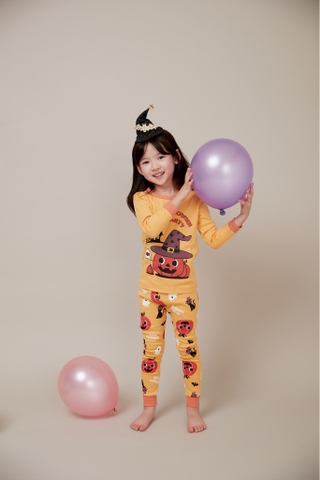 Bộ pijama dài Olomimi bé trai/bé gái Halloween Party