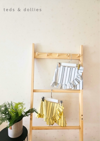 Ted & Dollies Chân váy họa tiết ráp bèo - TDS2301