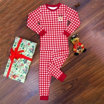Bộ pijama dài tay Rudolph Lover - Maykids
