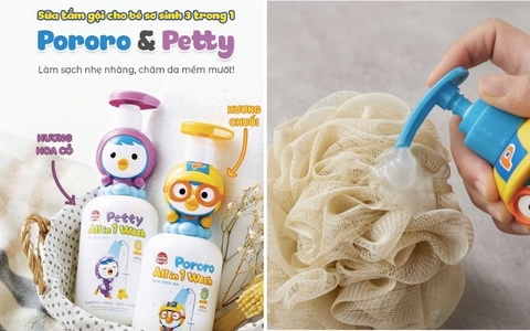 Sữa tắm gội Pororo 3 in 1- 400g