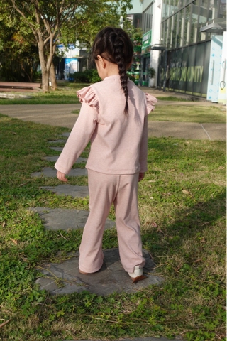 Quần tăm tiêu màu hồng - TDF2403QH