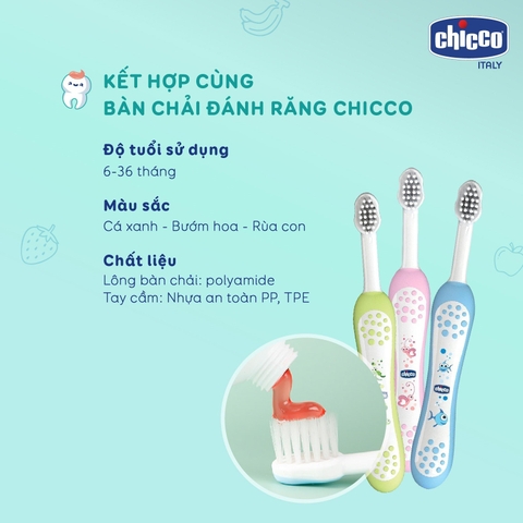 Bàn chải đánh răng Chicco