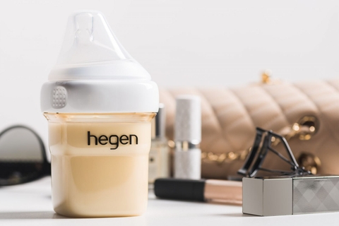 Bình sữa Hegen PPSU 150ml núm ti dành cho bé 0-3 tháng tuổi