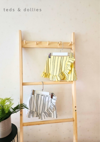 Ted & Dollies Chân váy họa tiết ráp bèo - TDS2301