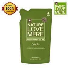Nước rửa tay dạng bọt 250ml Nature Love Mere (dạng túi)